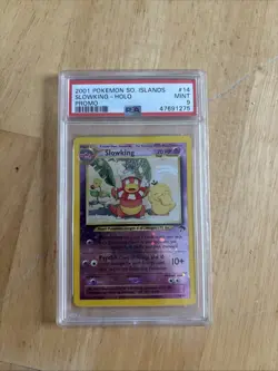 2001 Pokemon Southern Islands Promo #14/18 Slowking Holo PSA 9 Mint - Image 1