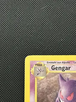 Gengar 5/62 | Base Set Fossil | Holo Pokemon Card HP - Image 3