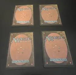 Magic MTG LP Playset Yavimaya Coast Apocalypse x4 Rare Land - Image 2