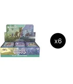 MTG Sealed Lorwyn Eclipsed Play Booster Box Case (6 Boxes = 180 Play Boosters) - Image 1