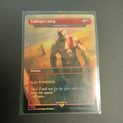 Calliope's Song - Seething Song Foil God of War Secret Lair Magic MTG Near Mint - Image 1