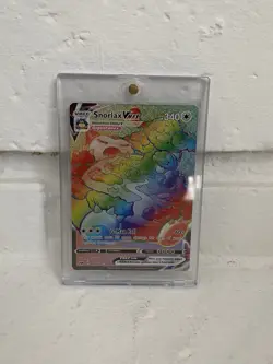 Pokemon Snorlax VMAX 206/202 Rainbow Sword and Shield - Image 1