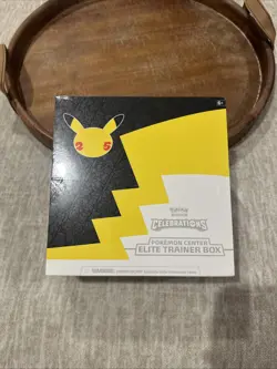 Pokemon Center Celebrations Elite Trainer Box ETB New Sealed Rip On Plastic - Image 1