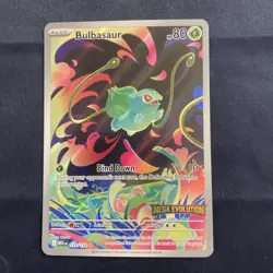 Bulbasaur 133/132 Mega Evolutions Illustration Rare Pokemon TCG English - Image 1