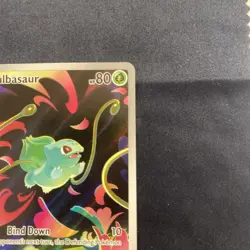 Bulbasaur 133/132 Mega Evolutions Illustration Rare Pokemon TCG English - Image 3