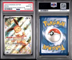 Pokemon TCG - Eevee #173 - Prismatic Evolutions - Black Star Promo - PSA 10 MINT - Image 3