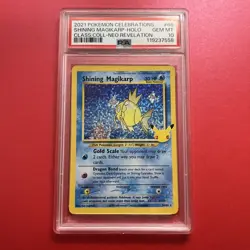 PSA 10 Shining Magikarp 66/64 Pokemon Celebrations 25th Classic Collection Holo - Image 2