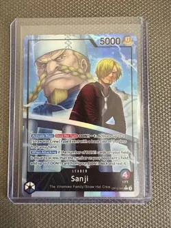 One Piece TCG OP12-041 Sanji Alt Art Leader Legacy Of The Master NM English - Image 1