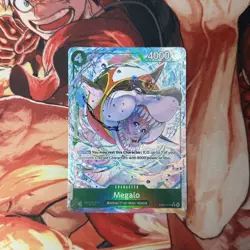 Megalo EB04-018 R ALT ART The Azure Seas Seven One Piece CCG ENGLISH OP14 - Image 1