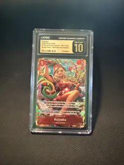 CGC PRISTINE 10 2025 ONE PIECE TCG EN Card OP11-004 Kujaku - Image 1