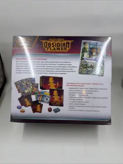 Pokemon Scarlet Violet Obsidian Flames Elite Trainer Box ETB Sealed - Image 4