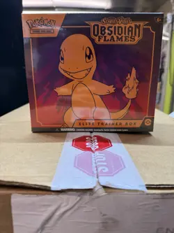 Pokemon Scarlet Violet Obsidian Flames Elite Trainer Box ETB Sealed - Image 1