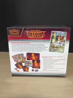 POKEMON SCARLET & VIOLET OBSIDIAN FLAMES FACTORY SEALED ELITE TRAINER BOX ETB - Image 2