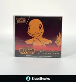 POKEMON CENTER TCG SCARLET & VIOLET OBSIDIAN FLAMES SEALED ELITE TRAINER BOX ETB - Image 1