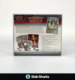 POKEMON CENTER TCG SCARLET & VIOLET OBSIDIAN FLAMES SEALED ELITE TRAINER BOX ETB - Image 2