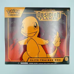 Pokemon Scarlet Violet Obsidian Flames Elite Trainer Box ETB Sealed - Image 1