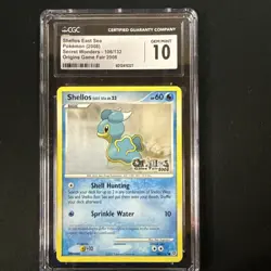 Shellos East Sea Pokemon 2008 Secret Wonders 106/132 Origins Game Fair - CGC 10 - Image 2