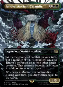 MTG Jenova, Ancient Calamity (Borderless) NON-FOIL NM 346 FINAL FANTASY Magic th - Image 1