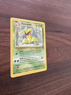 Victreebel 32/130 Base Set 2 NON-HOLO Rare Pokemon Card Vintage LP - Image 3