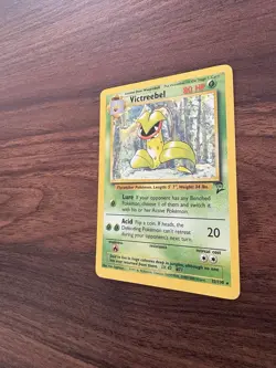 Victreebel 32/130 Base Set 2 NON-HOLO Rare Pokemon Card Vintage LP - Image 4