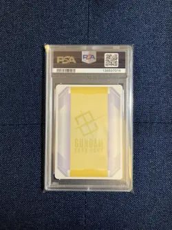 PSA 10 Gundam Card Game EX Base Gundam Base World Tour PROMO EXBP-003 US Seller - Image 2