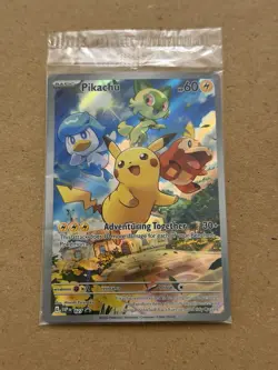Pikachu 027 Sv: Scarlet & Violet Promo Cards Holo NM POKEMON TCG SEALED - Image 1