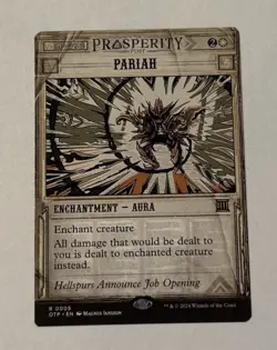 MTG Pariah- Outlaws Of Thunder Junction: Breaking News LP - Image 1