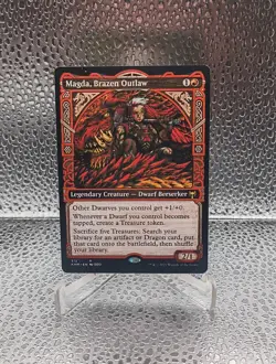Magda, Brazen Outlaw (Showcase) Kaldheim Regular Magic The Gathering WOTC - Image 2