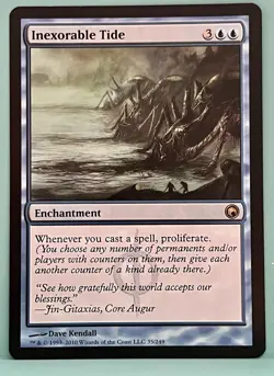 Inexorable Tide - Scars of Mirrodin​​ - NM - Rare - Image 1