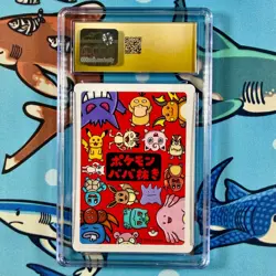 Meowth Old Maid (2019) CGC 10 Pristine Pokemon Playing Cards - Japanese Red Back - Image 2