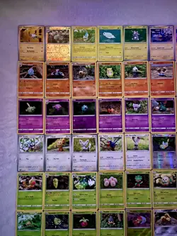 Pokemon TCG Yuka Morii Clay Pokemon 74 Card Lot - No Duplicates - LP/NM - Image 2
