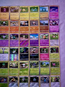 Pokemon TCG Yuka Morii Clay Pokemon 74 Card Lot - No Duplicates - LP/NM - Image 3