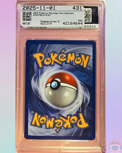 2003 Pokemon Skyridge Vaporeon Holo PSA 9 - Image 3