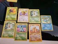 Vintage Pokemon Card Lot - Shadowless Pikachu / Bulbasaur...140+ Cards - Image 4
