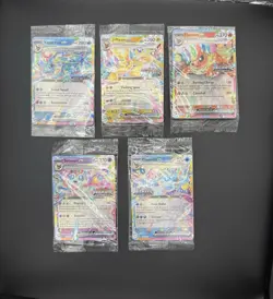 Pokemon TCG Eeveelution Promo Prismatic Evolutions Sealed Lot Of 5 - Image 1