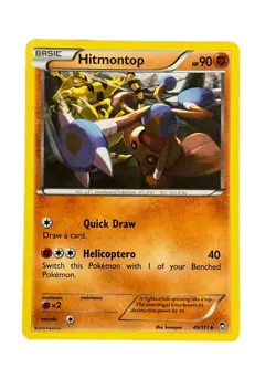 New: 2014 Pokemon TCG Hitmontop Furious Fists 49 Regular Uncommon - Image 1