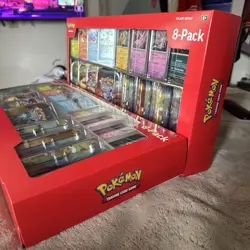 Pokemon TCG Prismatic Evolutions Mini Tins Sealed, 2 Costco 8 Pack - Image 2