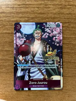 Card Zoro-Juurou OP05-067 CS Championship English Event Pack 2025-26 One Piece - Image 2