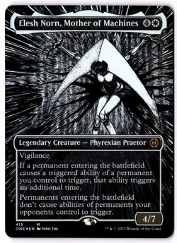 Elesh Norn, Mother of Machines - Foil - Borderless - MTG Phyrexia: ONE - RareCo - Image 1