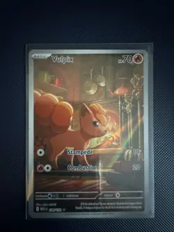 Vulpix 138/132 Pokemon TCG Mega Evolution Card NM/M Condition - Image 1