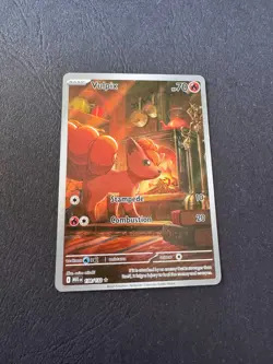 Vulpix 138/132 Illustration Rare Mega Evolution Pokemon Card Mint - Image 3