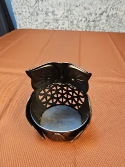 Bath & Body Works COPPER OWL Candle Holder Hand Soap Holder - Image 2