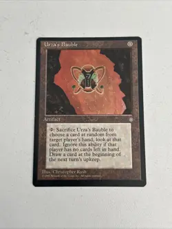 Urza's Bauble Uncommon VLP 1995 Ice Age Magic the Gathering Card MTG TCG - Image 1