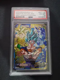 Dragon Ball Super Cards Power of Potara Vegito Kefla & Zamasu BT7-131 SCR PSA 10 - Image 1