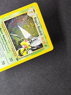 Pokemon TCG Koga's Beedrill 9/132 Gym Challenge Rare Holo Vintage Card - Image 3