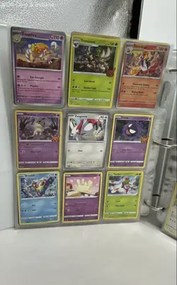 Collection Of Pokemon Trading Card Game (TCG) Cards Displayed In Binder - Image 5