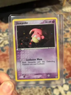 Slowpoke 80/112 FireRed & LeafGreen Holo Vintage Pokemon Card - Image 1