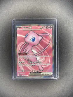 Mew ex 193/165 Sv: Scarlet & Violet 151 Full Art Holo Pokemon TCG Near Mint NM - Image 1