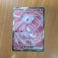 Mew ex 193/165 Sv: Scarlet & Violet 151 Full Art Holo Pokemon TCG Near Mint NM - Image 1