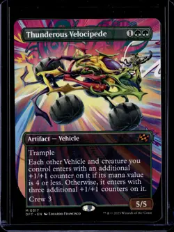 Thunderous Velocipede - 317 - DFT - NM - MTG Magic the Gathering - Image 1